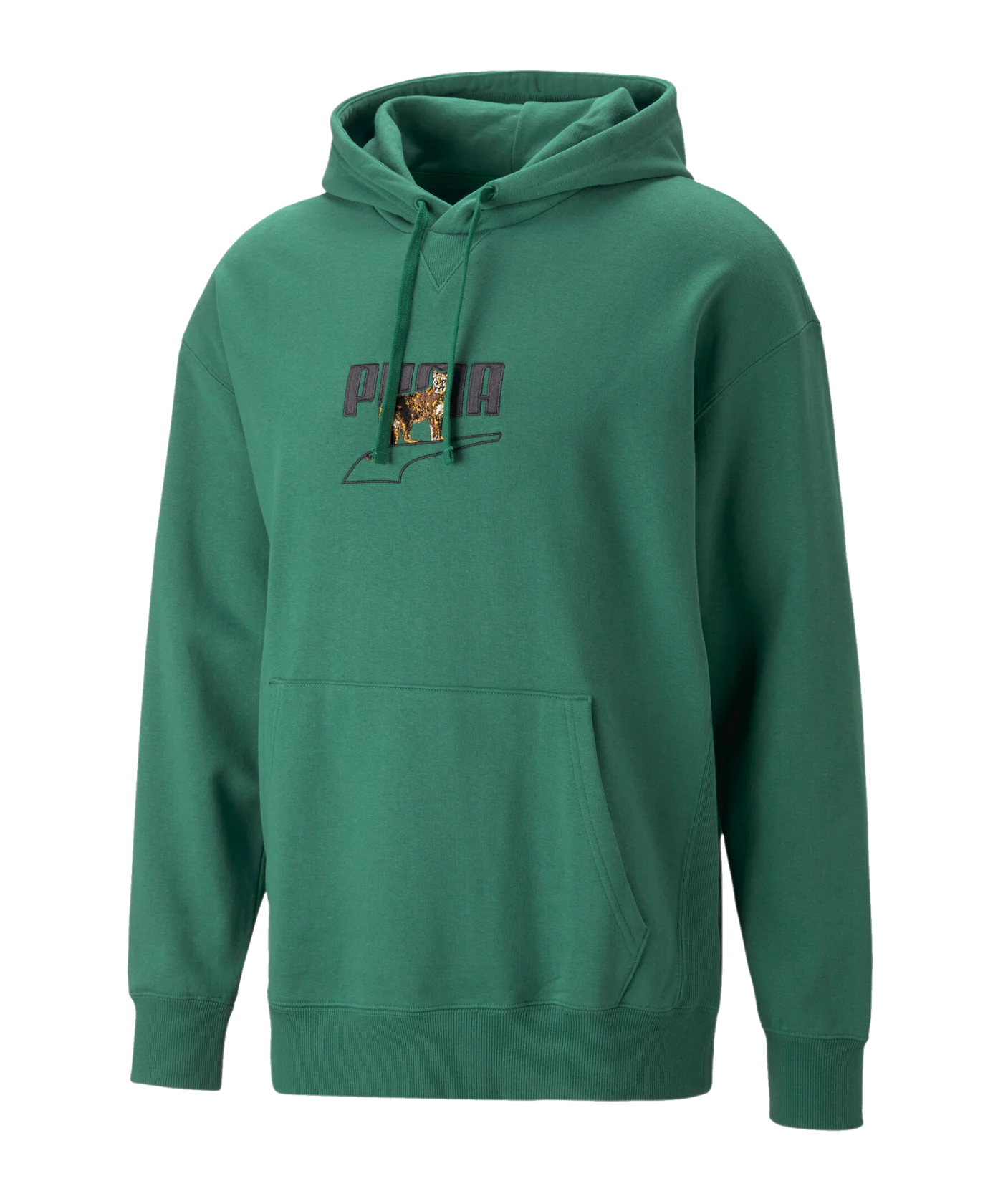 PUMA DOWNTOWN Graphic Hoody Grün F37