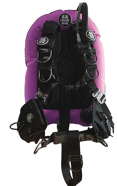 OMS - PACK HARNAIS COMFORT III INOX SIGNATURE + WING PER