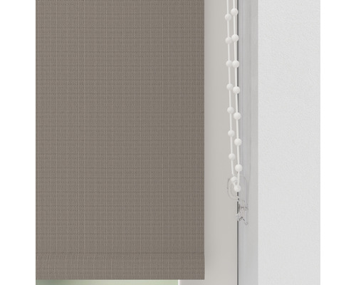 Soluna verduisterend rolgordijn D6, structuurbruin, 60x190 cm
