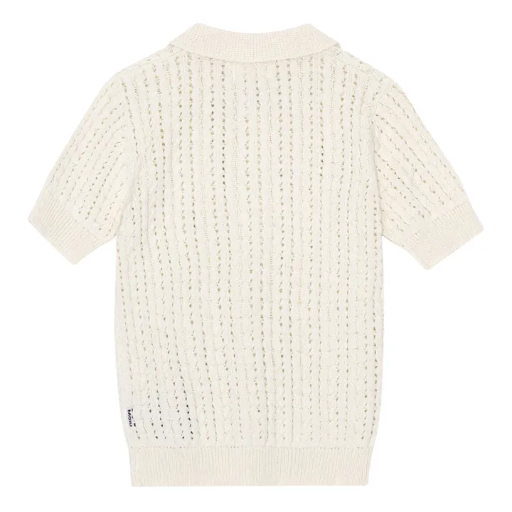 Molo Polo Maille Pointelle Gretel | Ecru