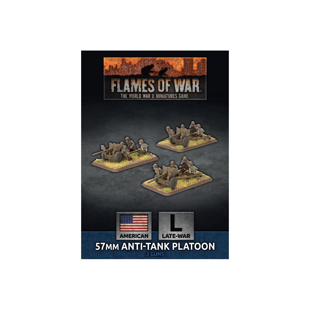 Flames of War - 57mm Anti-tank Platoon