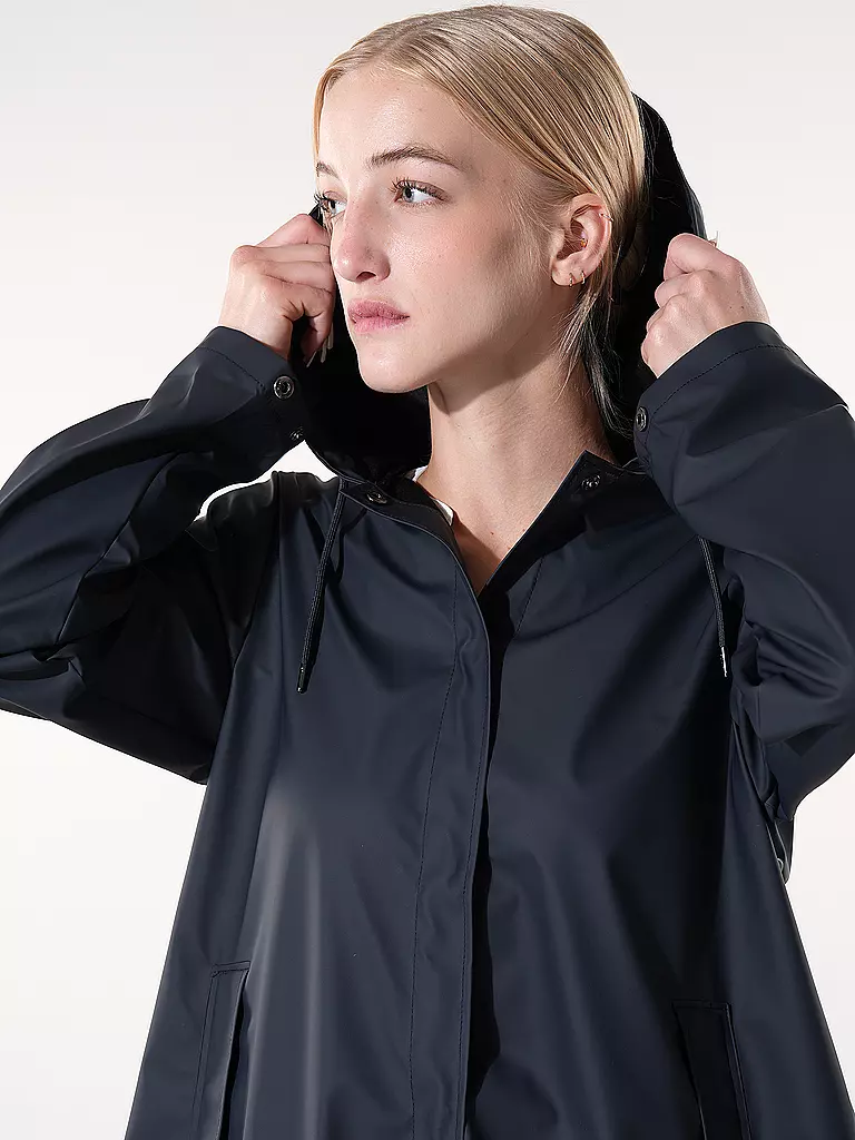 RAINS Regenjacke dunkelblau