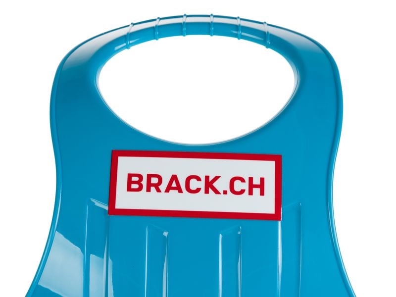 BRACK.CH Schneerutscher Snow Cup Blau Tellerschlitten für Gross und Klein