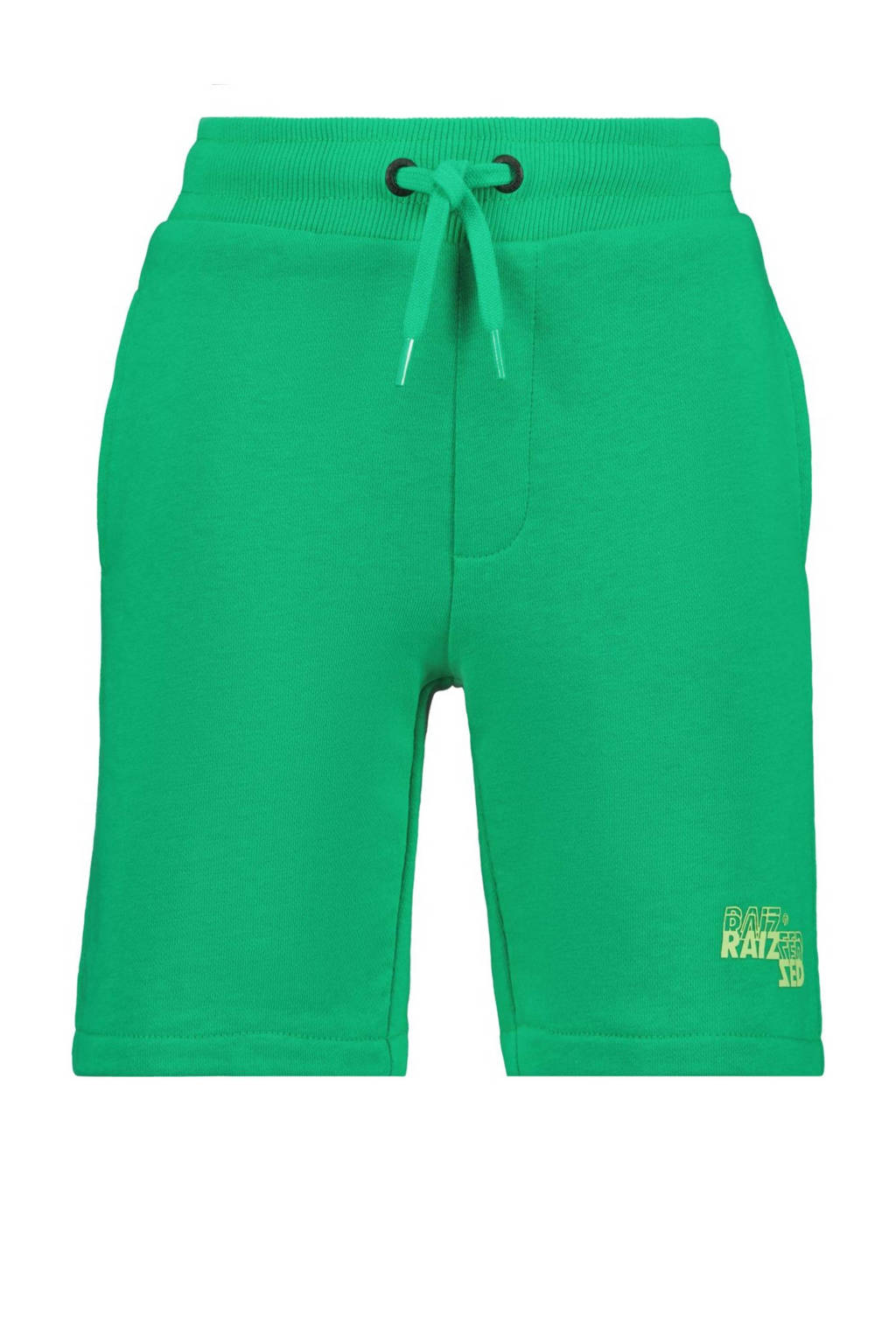 Raizzed regular fit short Brennon met logo groen