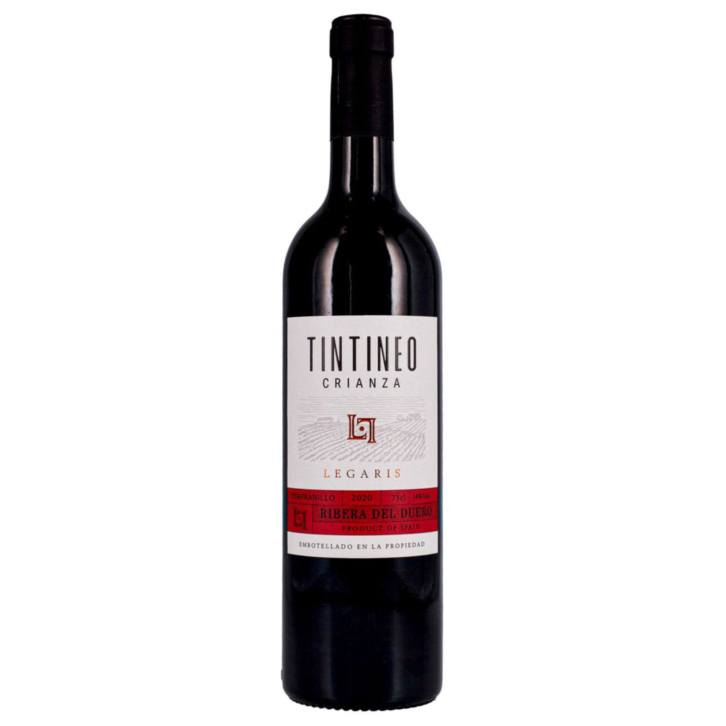 Ribera del Duero DO Tempranillo Tintineo Crianza Legaris -75cl