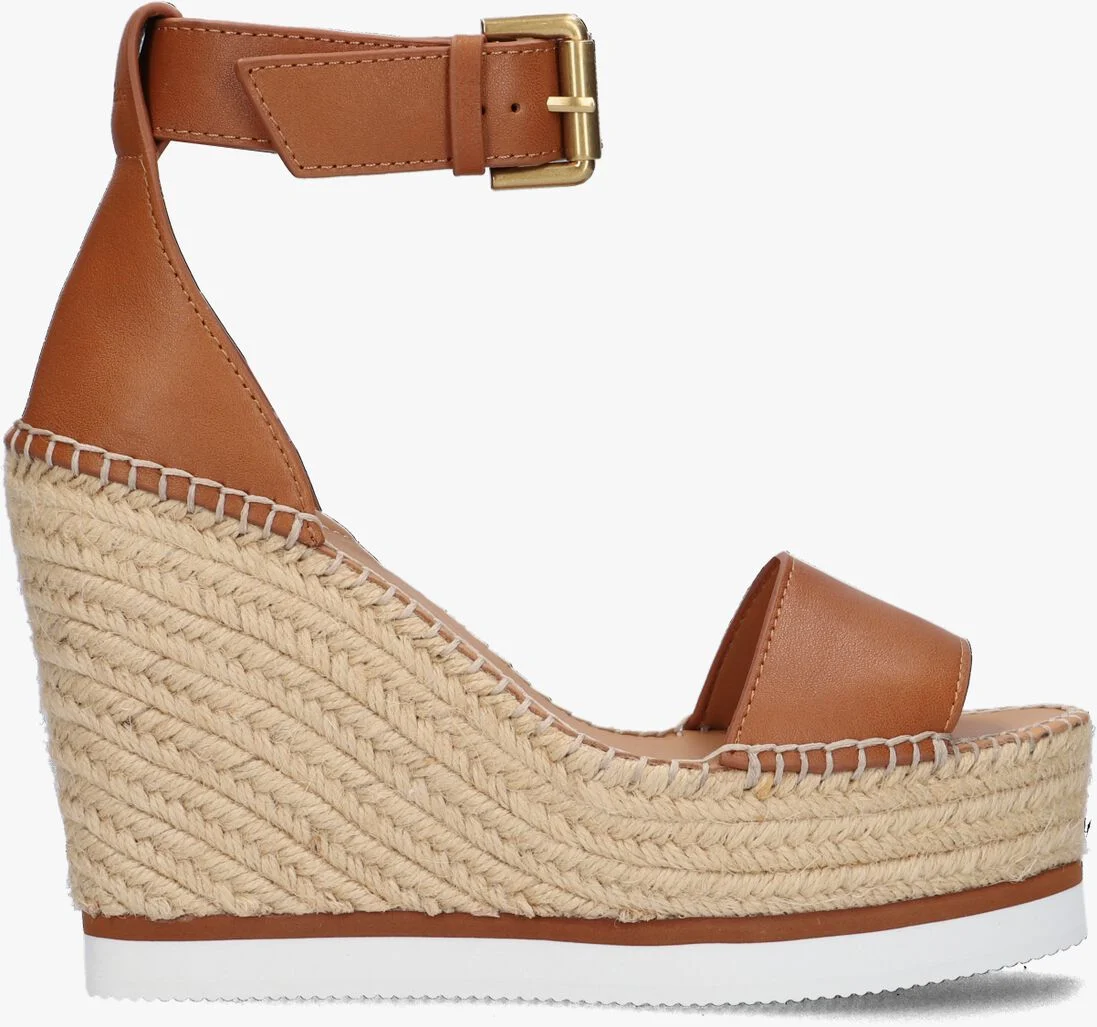 SEE BY CHLO\u00C9 cognac see by chlo&eacute; sandalen glyn high