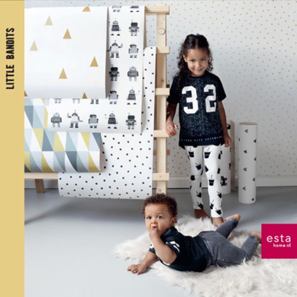 Estahome Little Bandits Collectie Behang