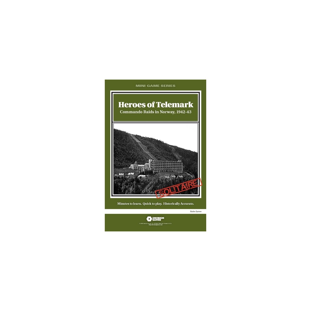 Mini Game Series - Heroes of Telemark: Commando Raids in Norway, 1942-43