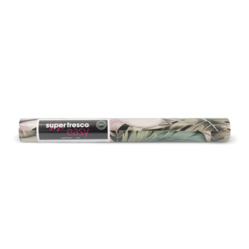 Vliesbehang Indra groen-roze 106742