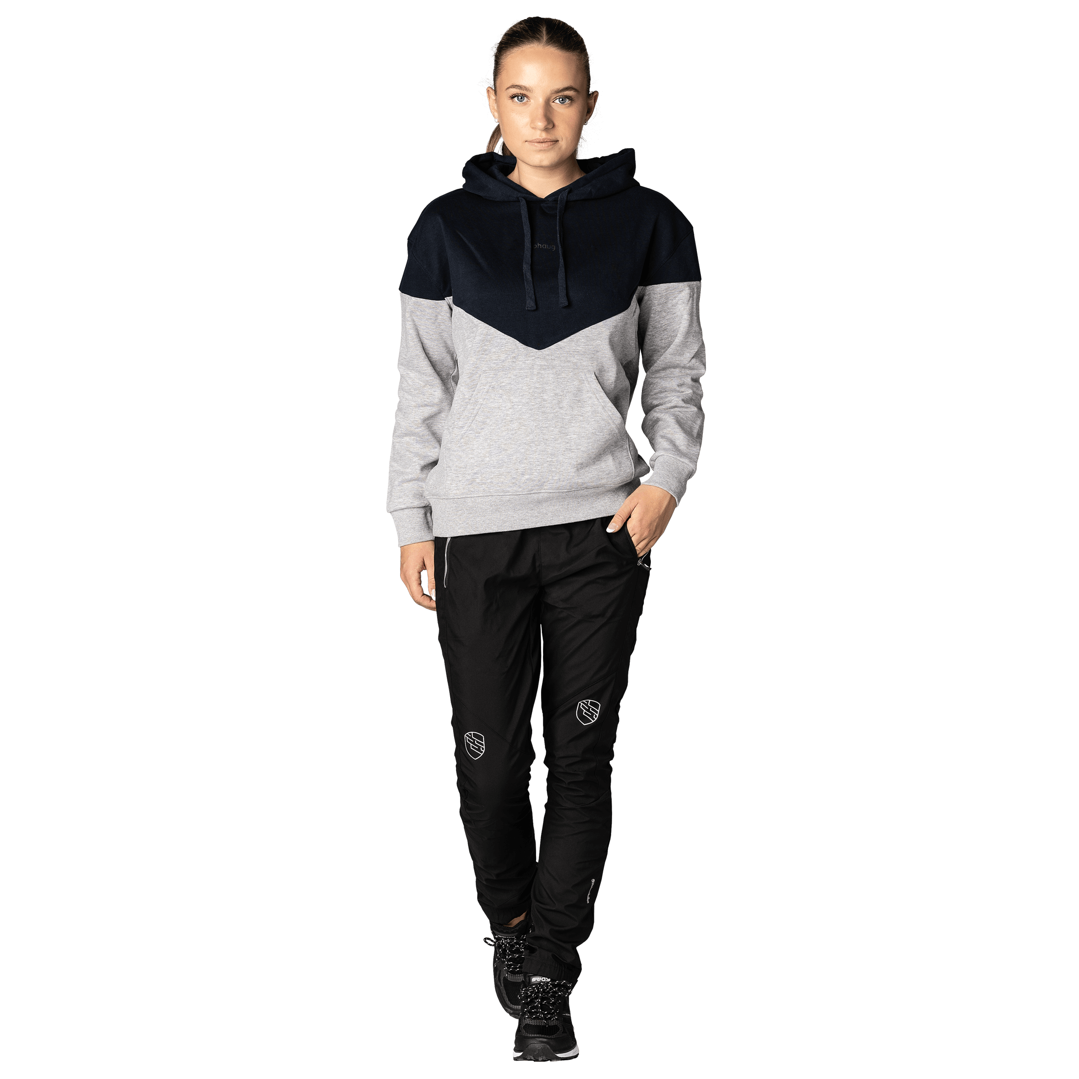 Johaug Cozy Block Hood - Fritid og bomull