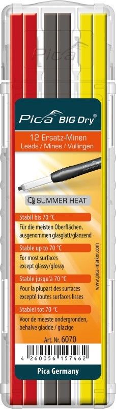 Pica 6070 BIG-Dry Navullingen SUMMERHEAT assorted