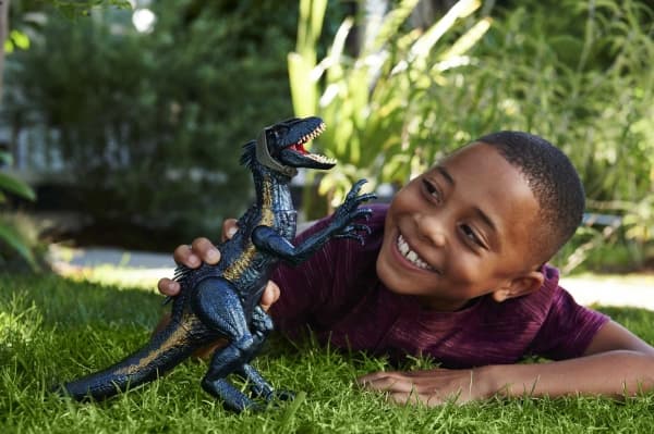 Jurassic World TRACK ''N ATTACK INDORAPTOR, 4 år, Flerfarget, Plast