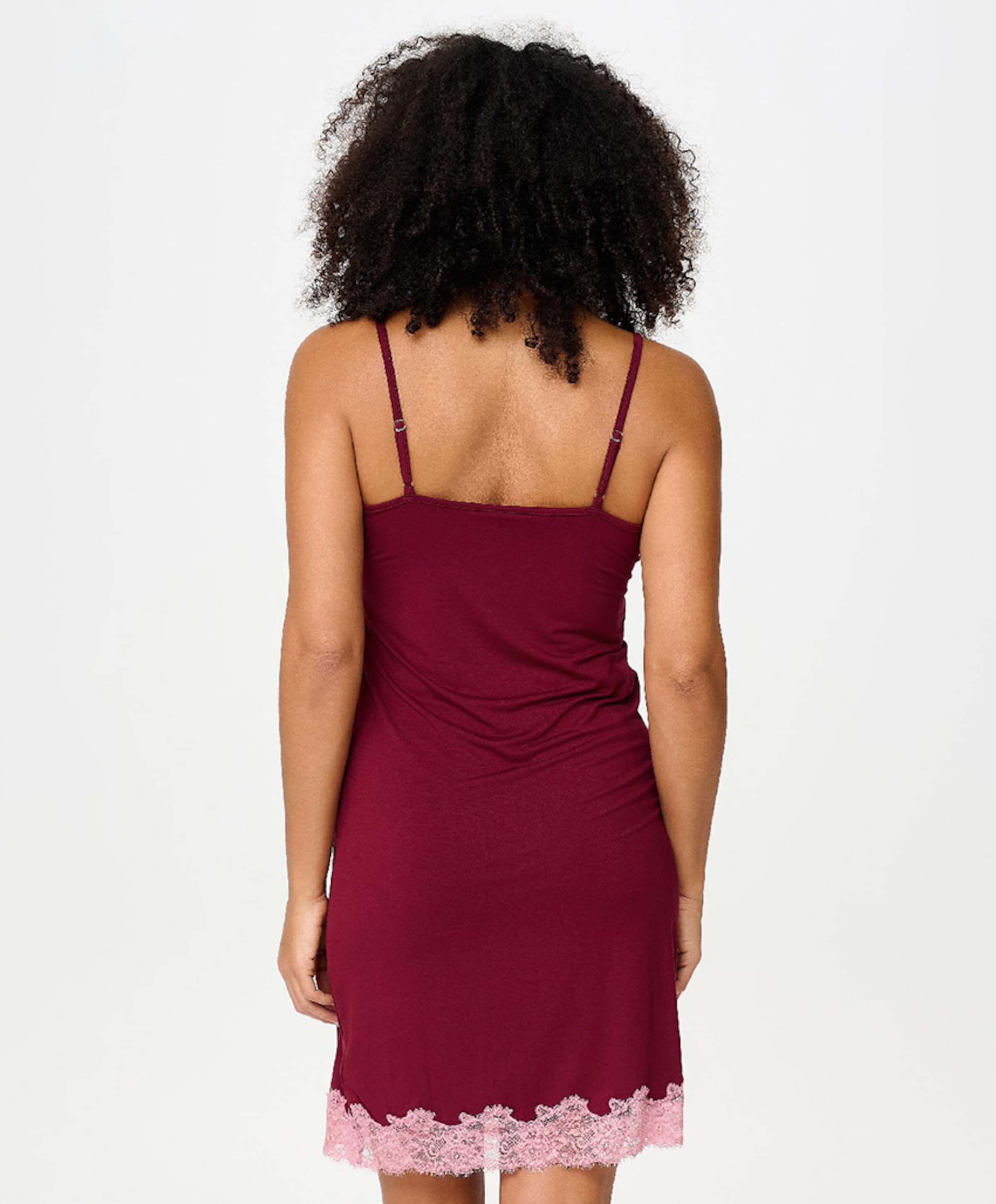 LingaDore Dames nachthemd bordeaux