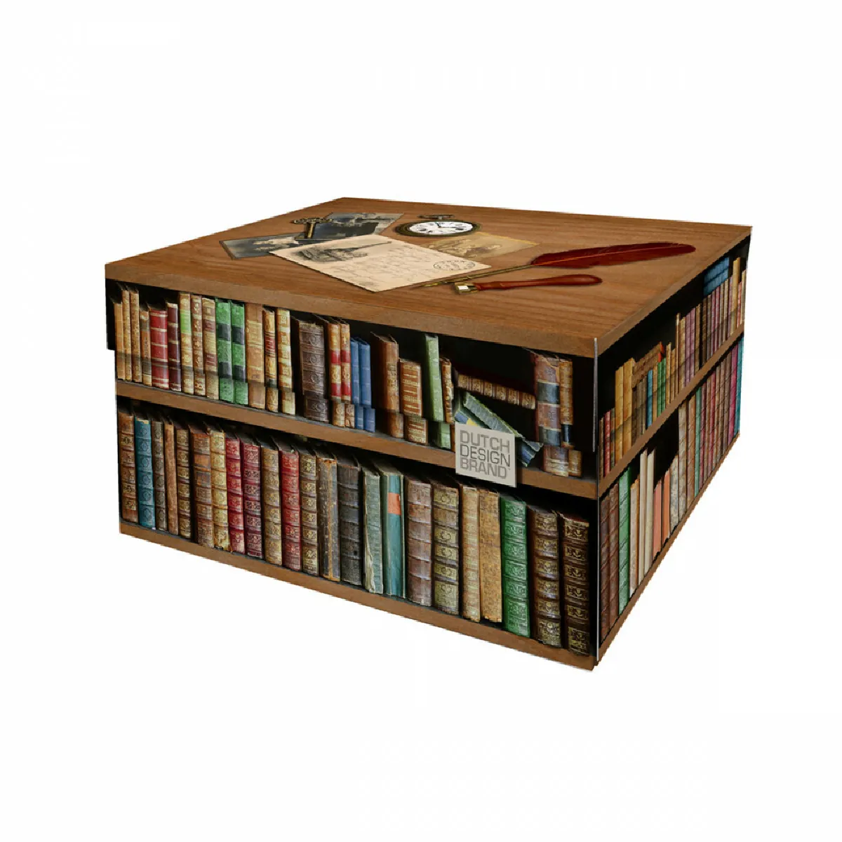 Dutch Design Brand Boîte de rangement Books - 39,5x32x21cm