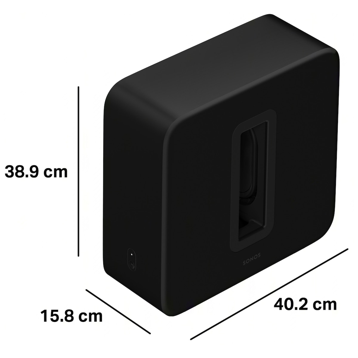 Sonos Sub 4 trådløs subwoofer (sort)