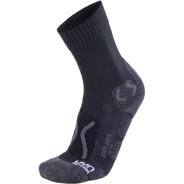 Chaussette randonnée UYN MAN OUTDOOR EXPLORER SOCKS BLACK/ANTHRACITE