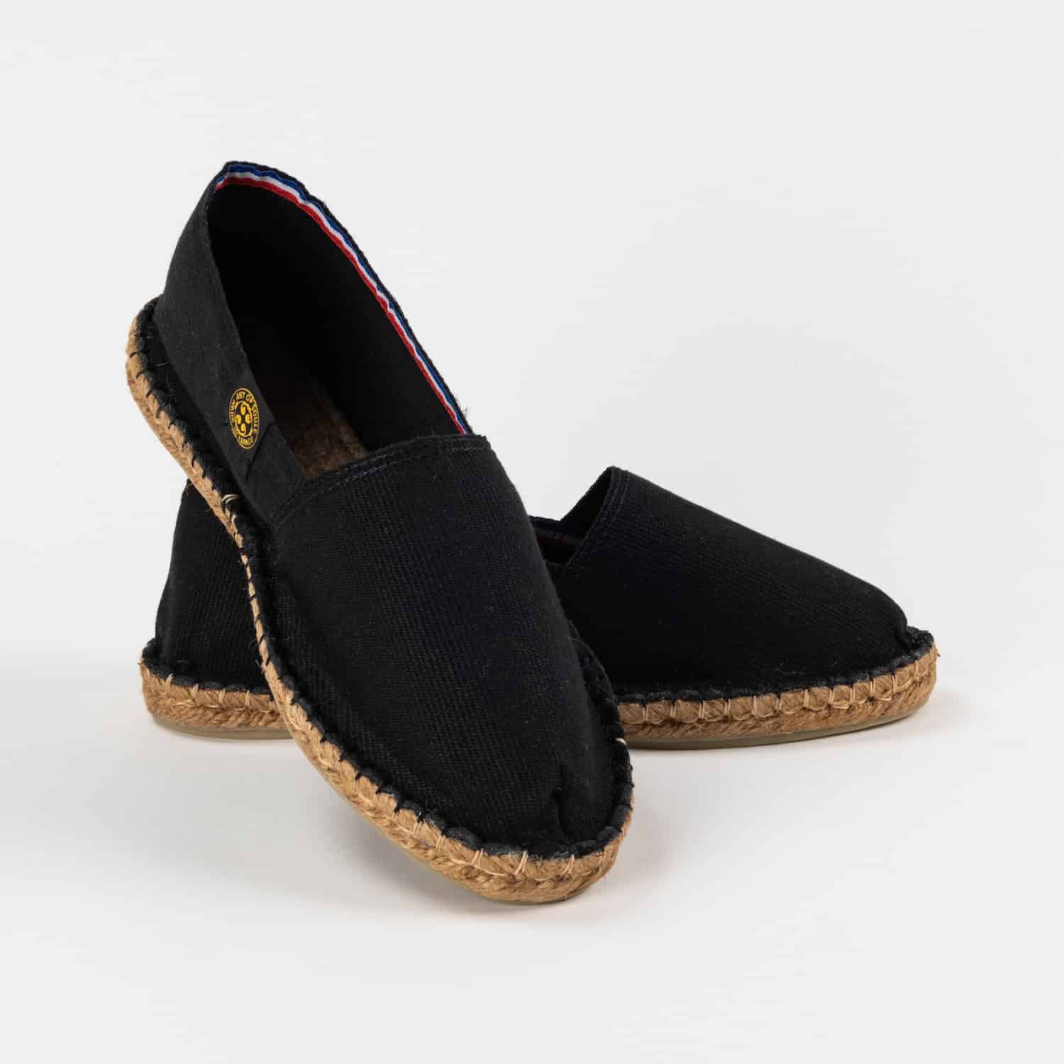 CLASSIQUE - Espadrilles unies | Noir
