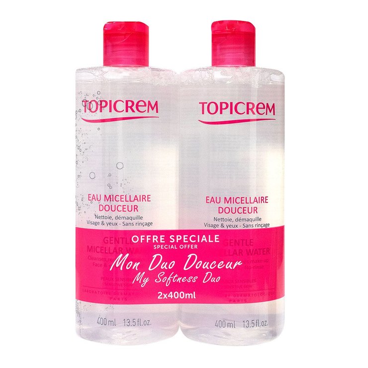 Eau micellaire douceur peau sensible 2x400ml
