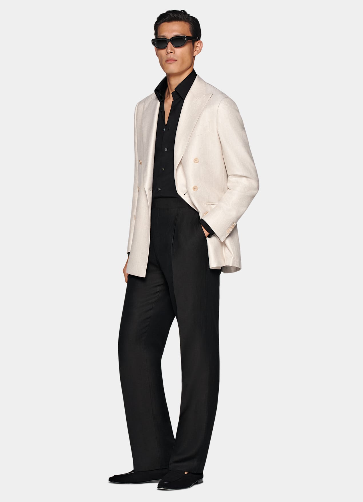 Veste de smoking Havana coupe Tailored sable