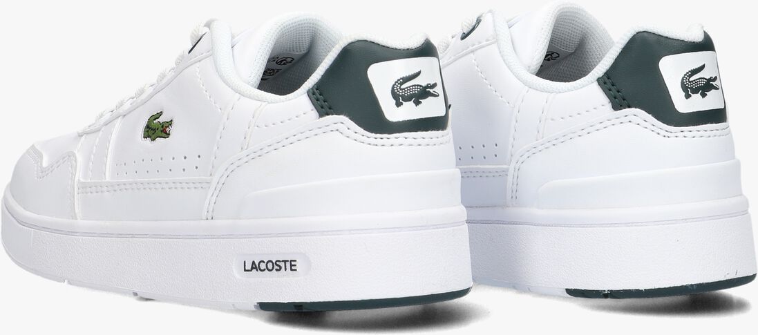 LACOSTE witte lacoste lage sneakers t-clip j
