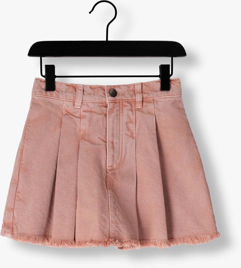 LIKE FLO roze like flo  denim skort with pleads