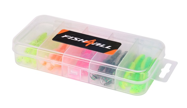 Kit Fish4All Mini Soft Shad 32 & 42mm (30 Pièces)