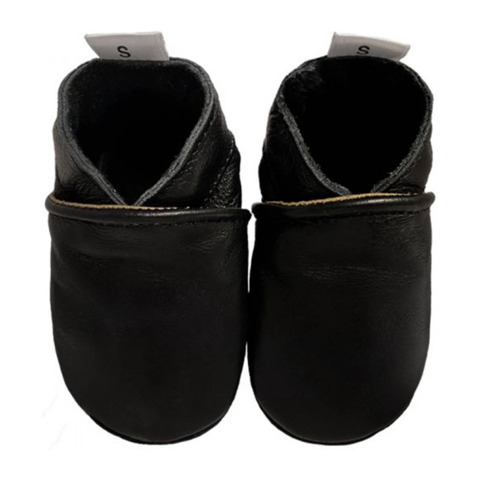 Babysteps leren babyslofjes zwart