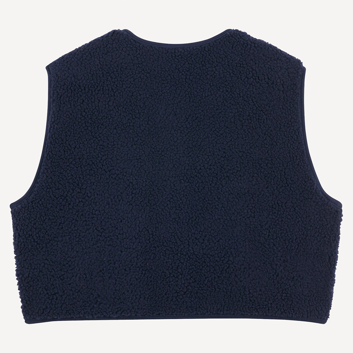 COLEÇÕES LA REDOUTE<br>Cardigã sherpa sem mangas