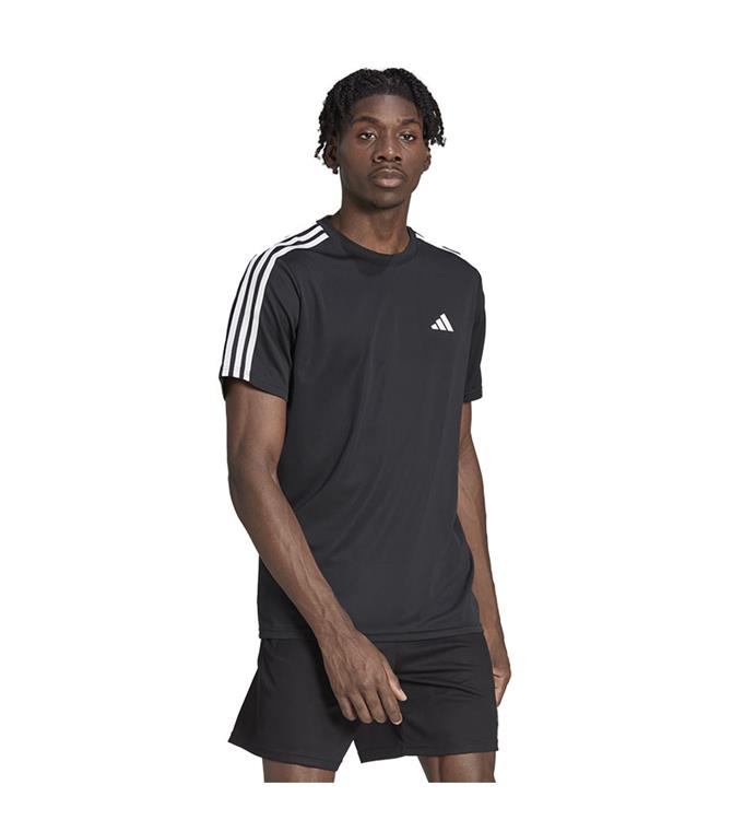 adidas Men Train Essentials Base 3-Stripes T-Shirt