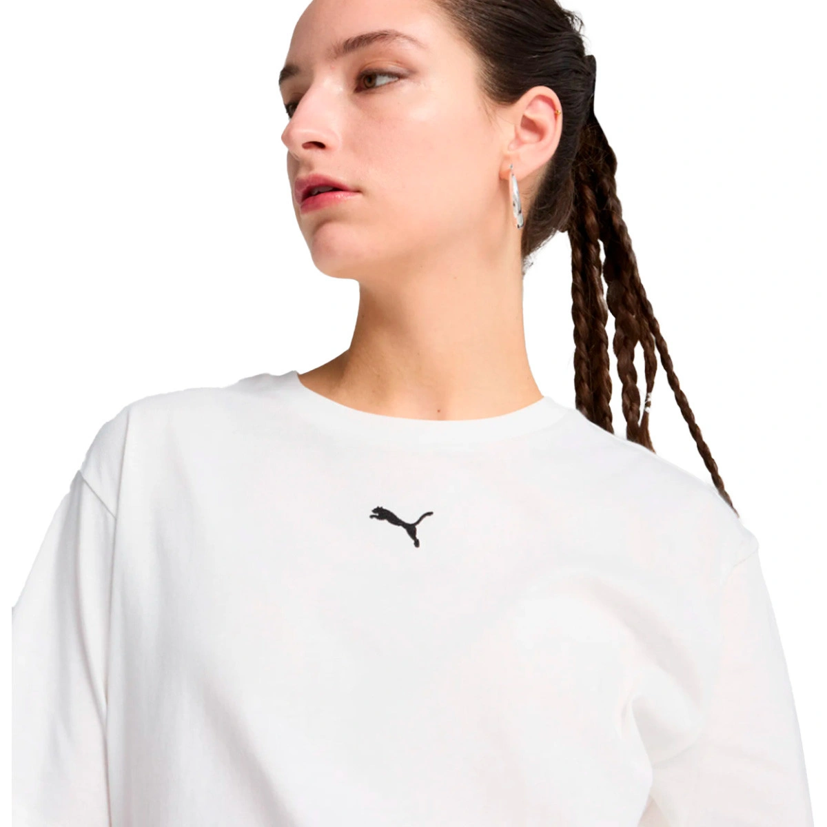T-Shirt Puma Essentials Relaxed Mulher