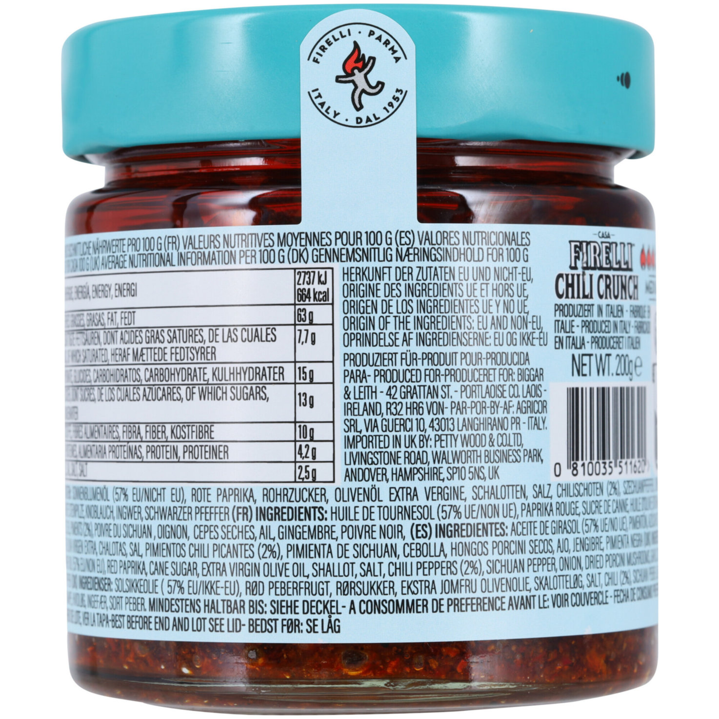 Casa Firelli Chili Crunch
