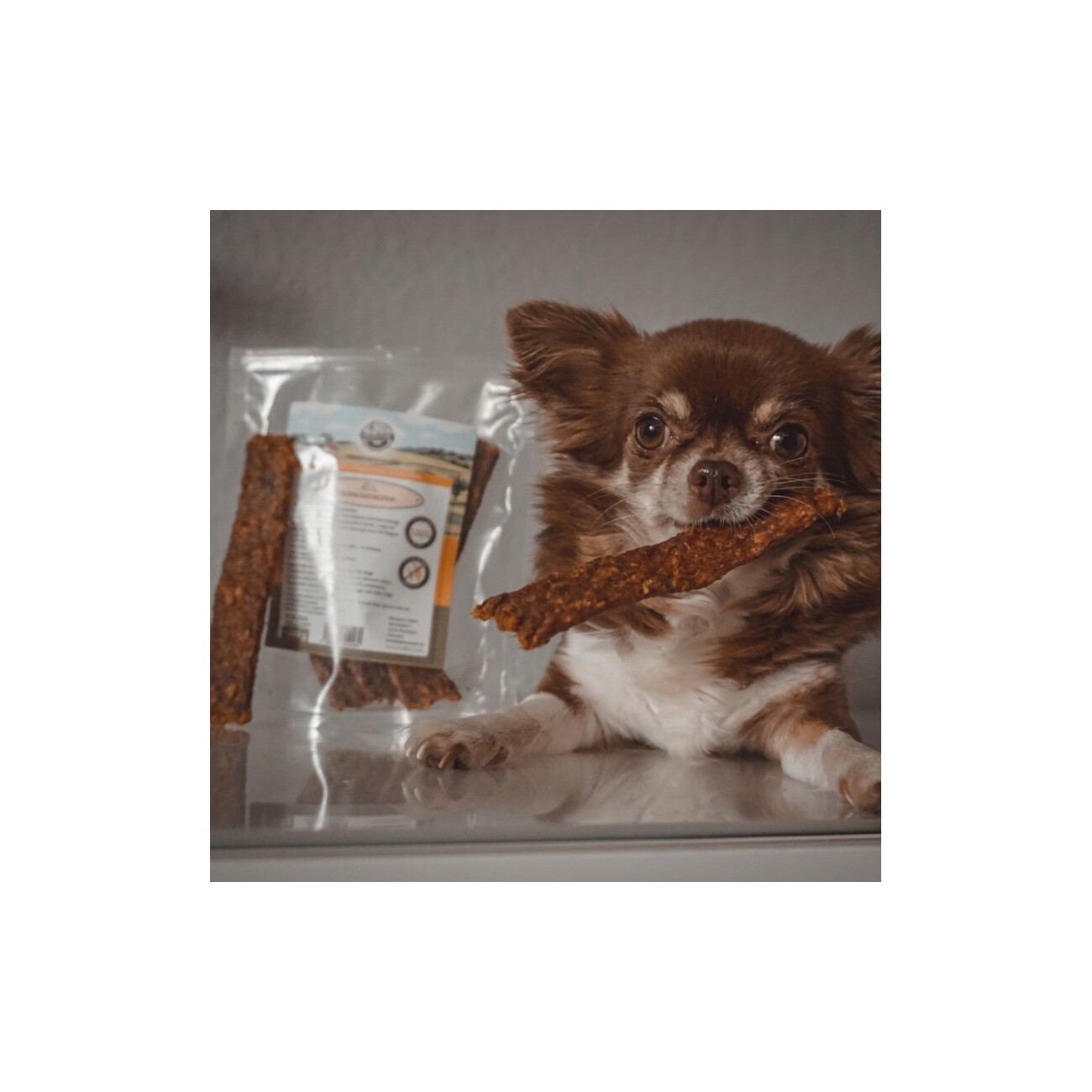 Bellfor Hundesnack Hühner Trockenfleisch - 100g