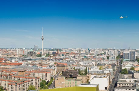 Hubschrauber-Skyline-Flug Belin ab Trebbin als Geschenk