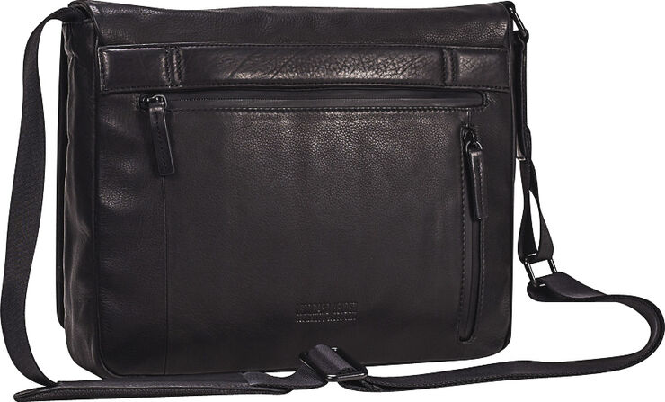Leonhard Heyden Messenger Bag M Sort