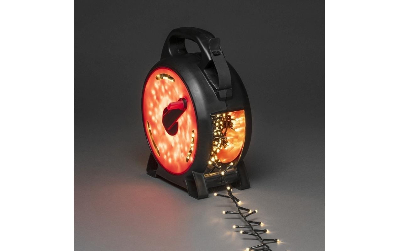 KONSTSMIDE LED-Lichterkette »Compactligths mit Kabelaufroller 400 Lampen« 400 Stk.-flammig