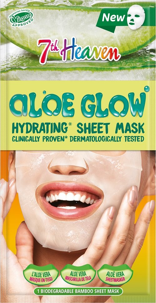 7th Heaven Sheet Mask<br>16 ml, Beautylicious Aloe Glow