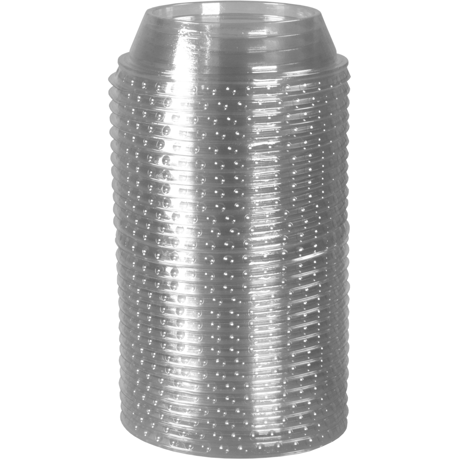 Deksel, cup, PP, rond, transparant