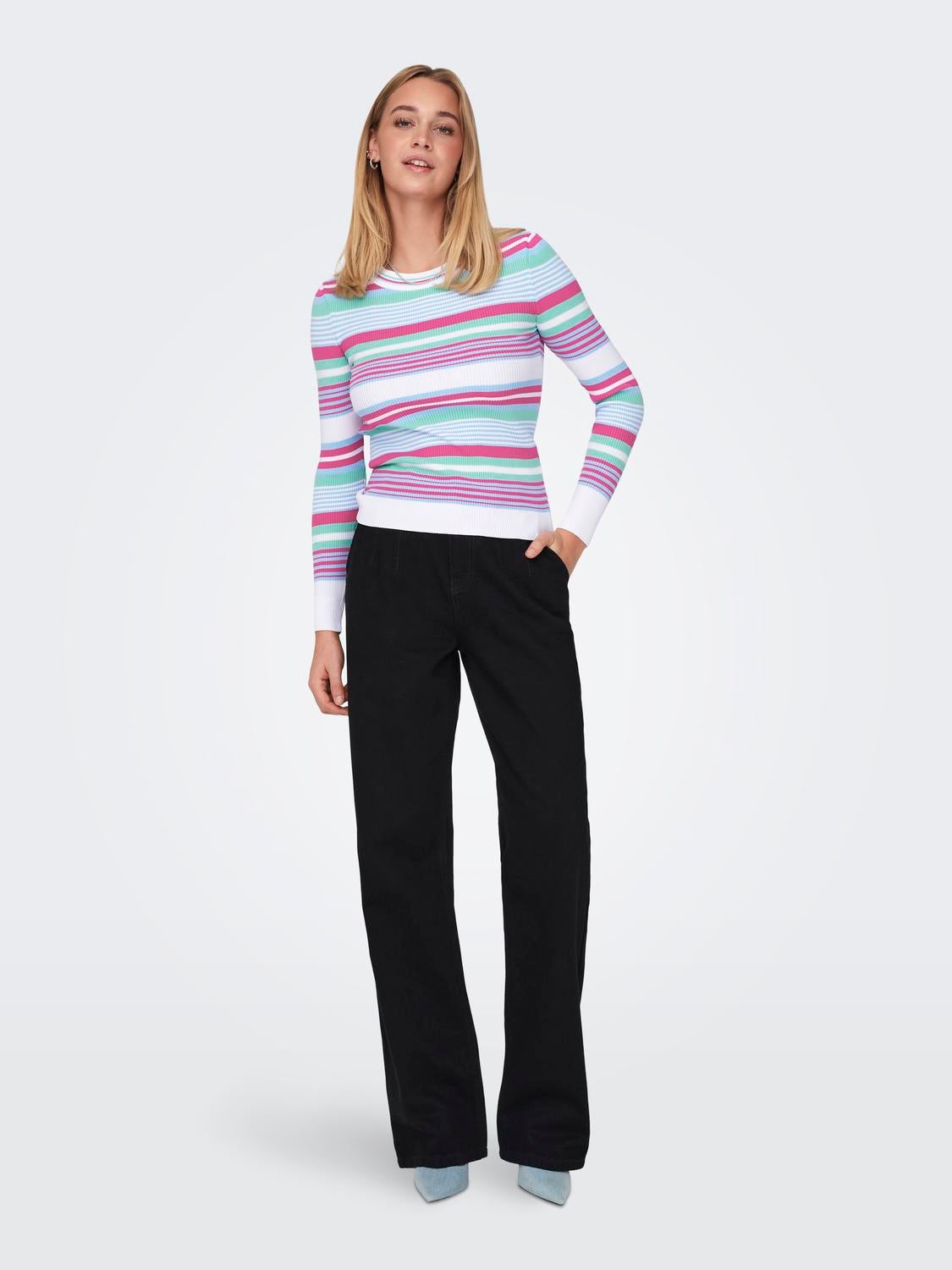 ONLMELEKA Strickpullover Cloud Dancer