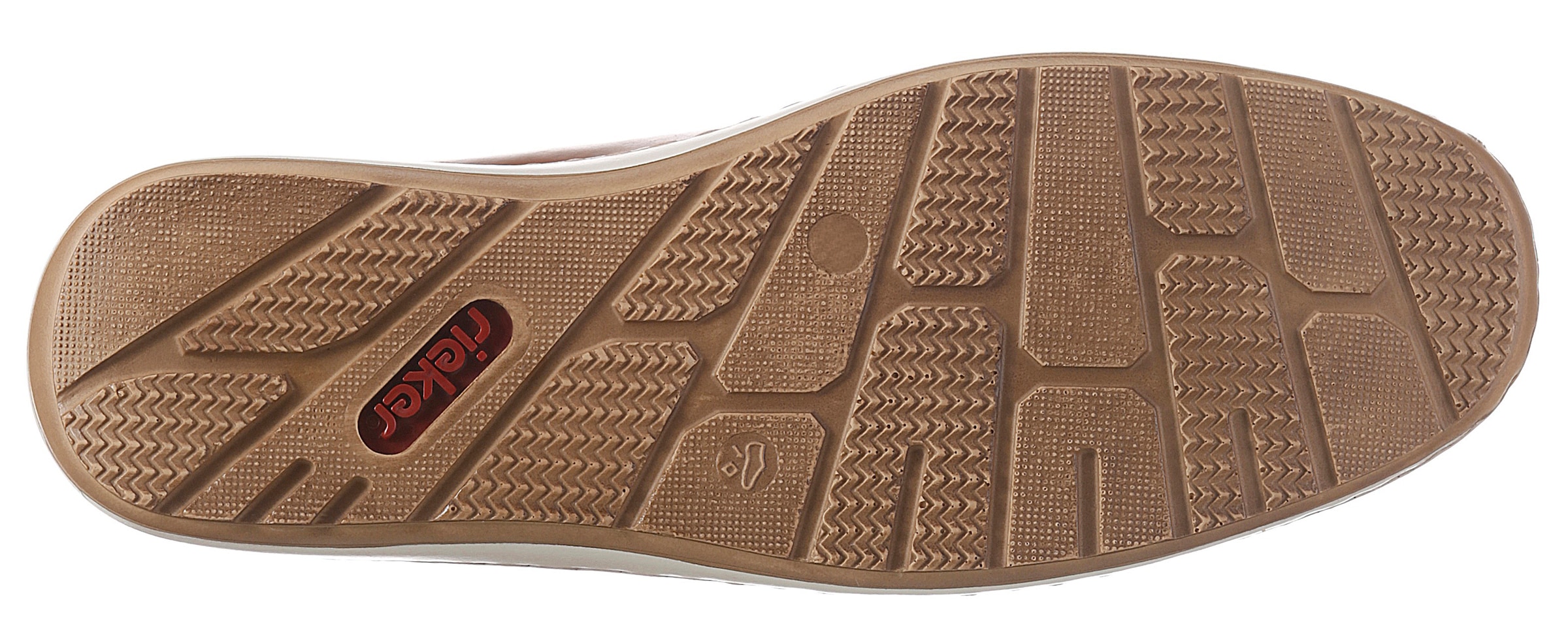 Rieker Slipper  Slip on Sneaker, Schlupfschuh, Loafer mit perforiertem Blatt