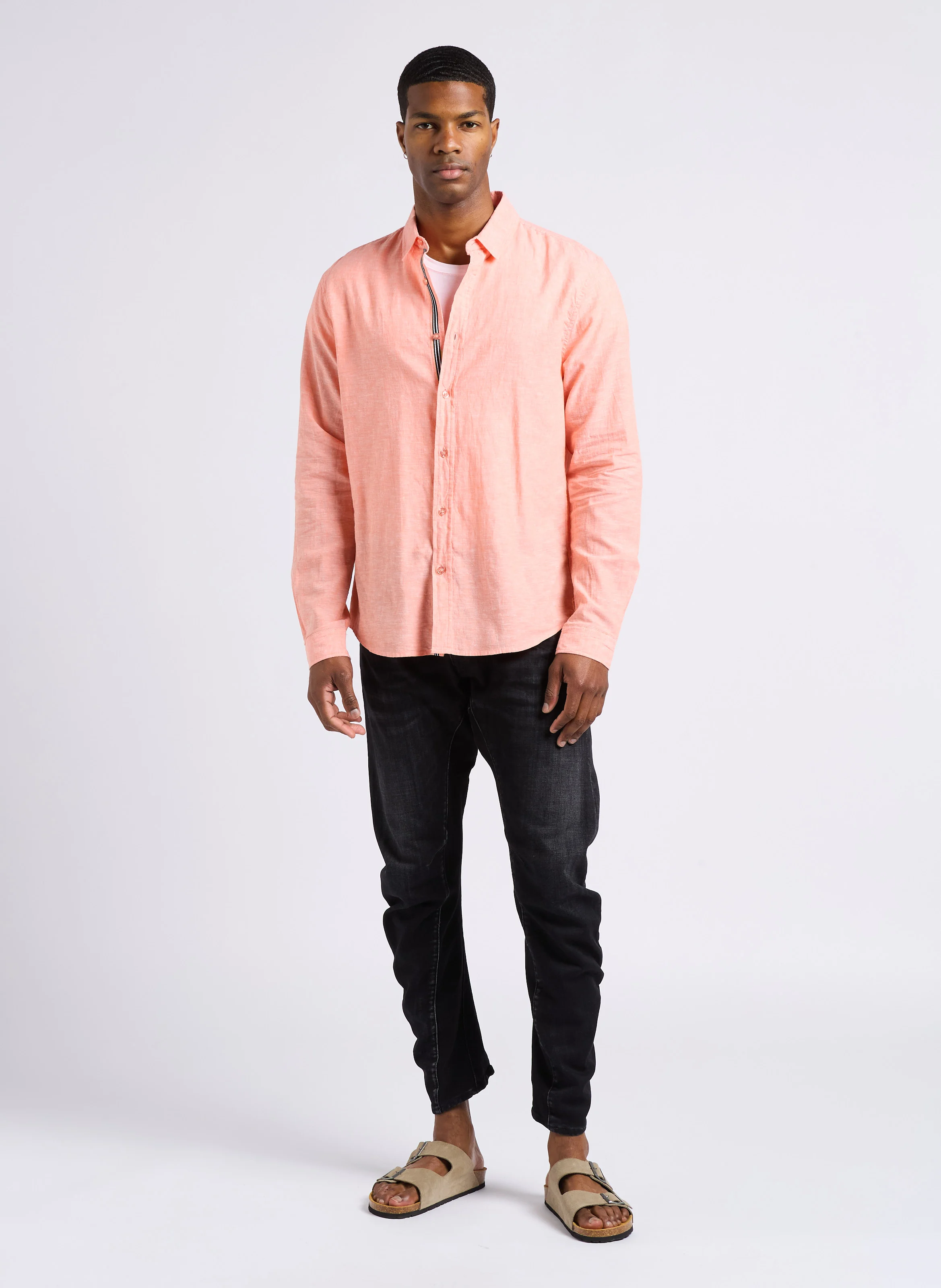 CRAVAN 900/3G - Jean tapered en coton | Noir