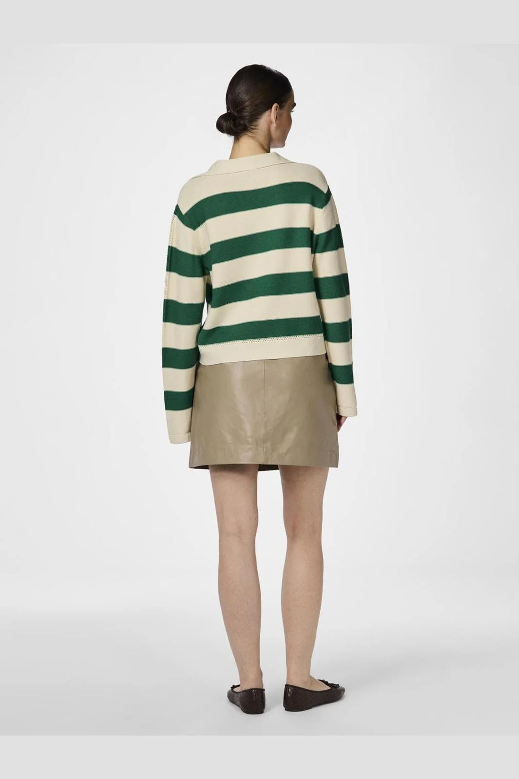 Y.A.S Yastinka Ls Polo Knit Pullover