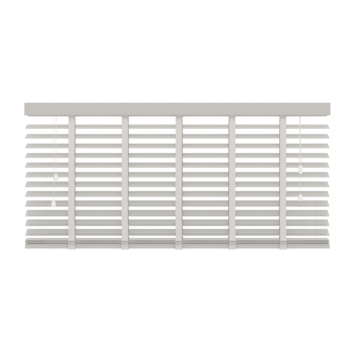 KARWEI houten jaloezie 50 mm wit (kleurnr. 944) 220x220 cm (bxh)