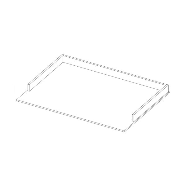 Kidsmill Modular 2 Commode 3L Mat Wit - Zwart - Mat Wit