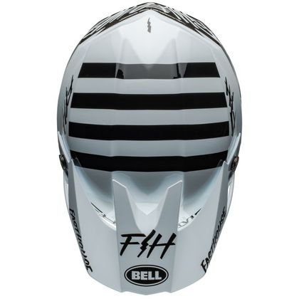 Casque cross Bell MOTO-10 FASTHOUSE MOD SQUAD 2024 - Blanc / Noir