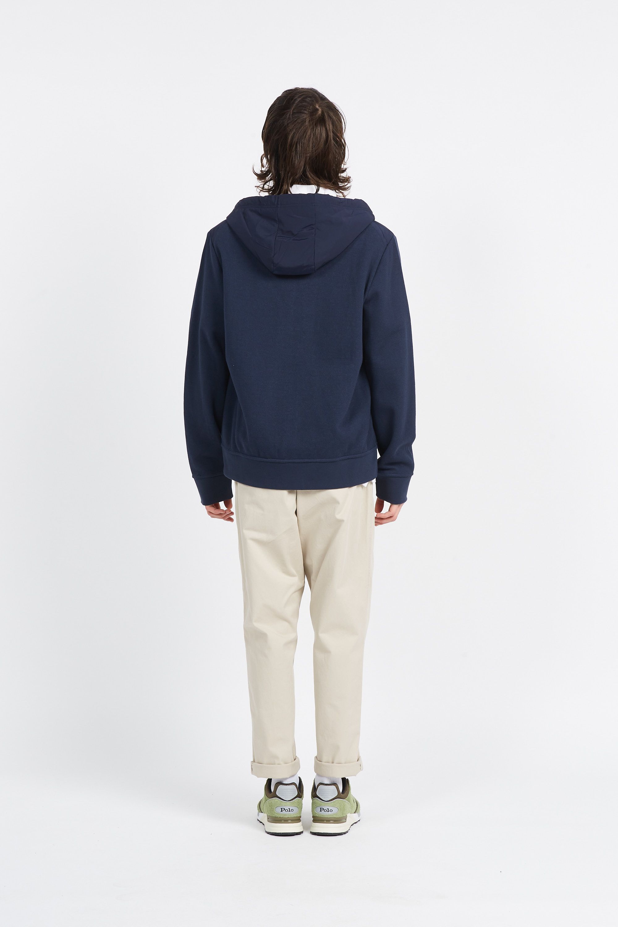 POLO RALPH LAUREN Veste 30/1 DOUBLE KNT  Bleu