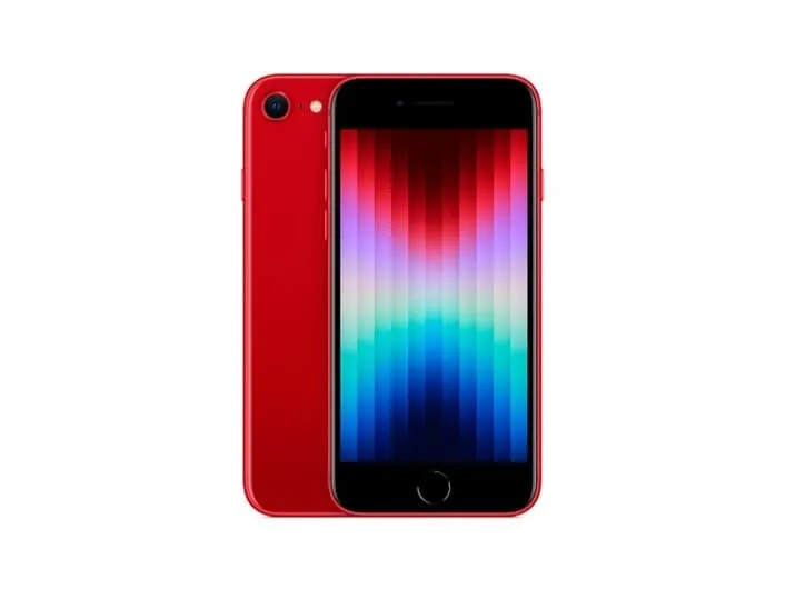 Apple iPhone SE (3rd generation) - (PRODUCT) RED - 5G smartphone - dual-SIM / Intern hukommelse 64 GB - LCD-skærm - 4.7