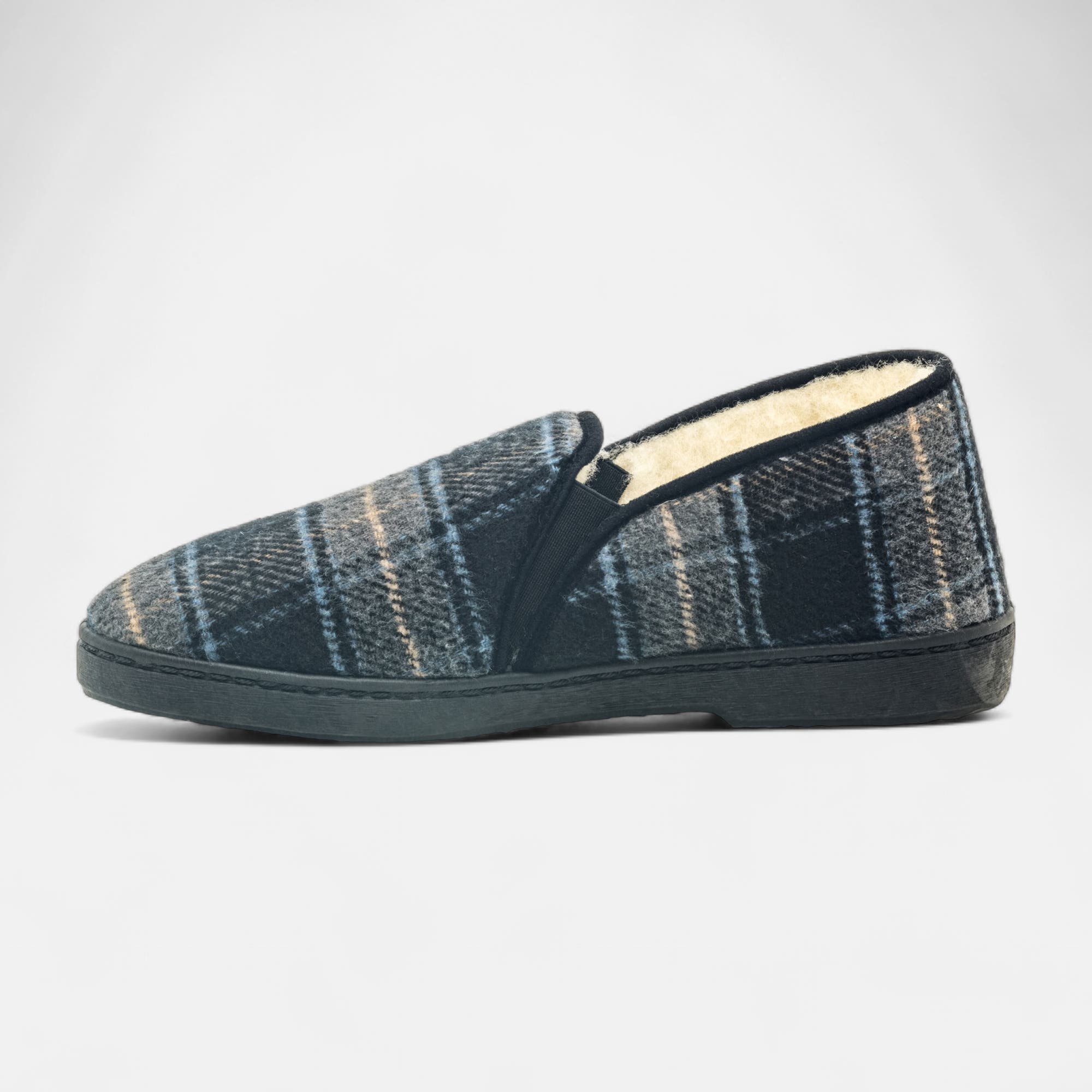 Charentaises Homme gris moyen
