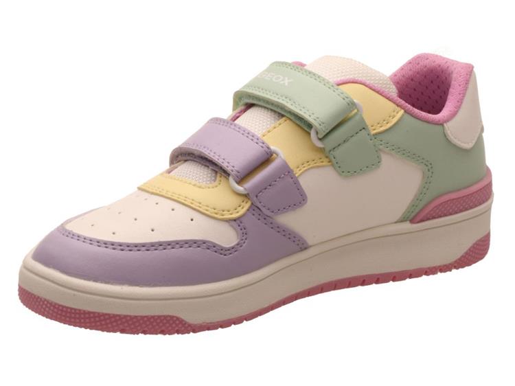 Geox J45HXB-000BC white/multicolor