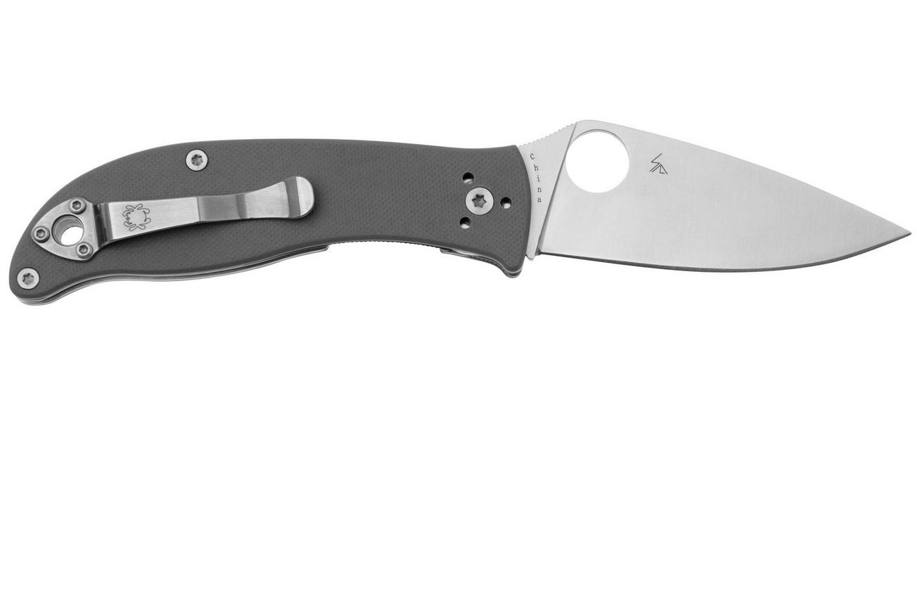 Spyderco Polestar C220GPGY zakmes, Sal Glesser design