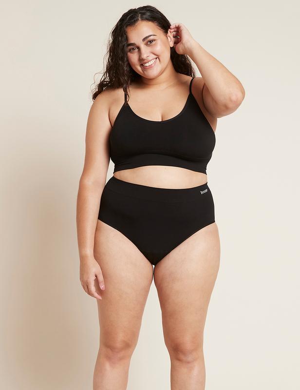 boody Menstruatieondergoed Tailleslip Zwart Licht S 1 Stuk